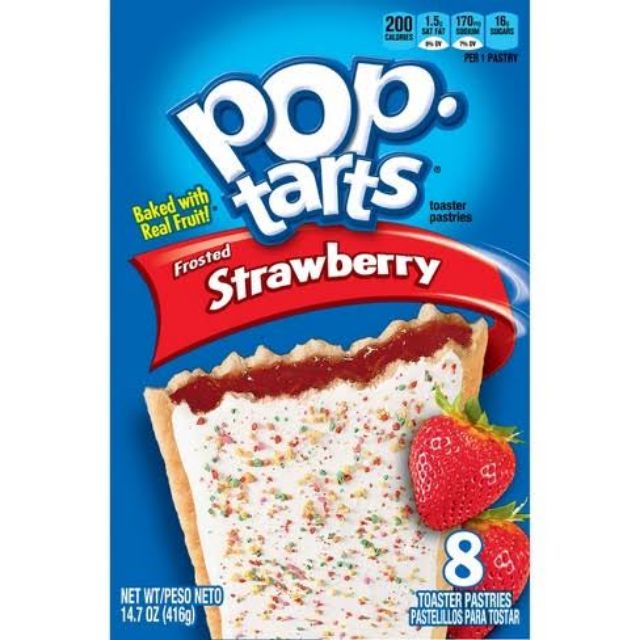 ⚡พร้อมส่ง⚡ป๊อปทาร์ต pop tarts รส strawberry ✅ จาก อเมริกา🇺🇲