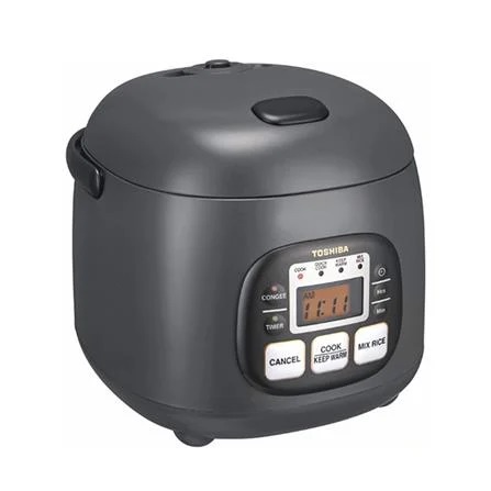 หม้อหุงข้าว มินิ DIGITAL TOSHIBA RC-5MMWTA 0.54 ลิตร  RC-5MM(KH)A เทา  RC-5MM(R)A แดง เล็กน่ารัก - รูปที่ 3