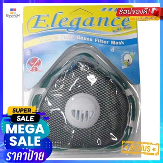 หน้ากากวาล์วบุฟองน้ำ ELEGANCE EG-49SVDUST AND TOXIC GAS FILTER MASK ELEGANCE EG-49SV