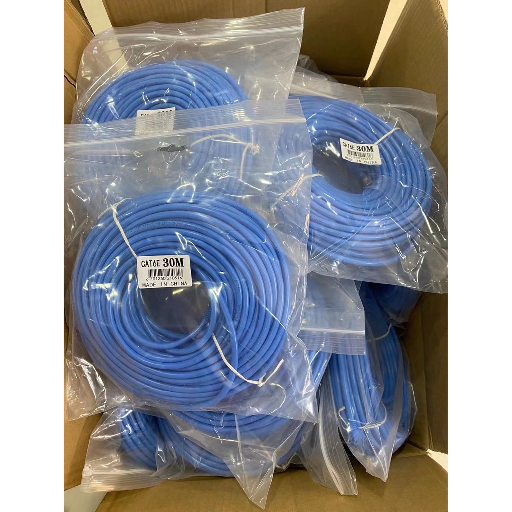 ┅❏สาย LAN Network cable CAT6 ความยาว 15 เมตร - 50
