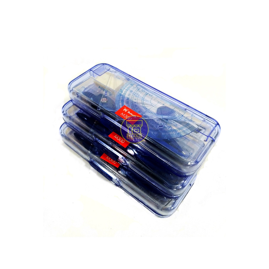 RETAIL BUTTERFLY MATH SET BT-M300 สีฟ้า [ชุด]