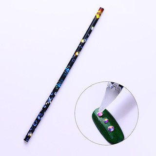 Born PRETTY Nail Art Dotting Pen Rhinestone Picker Wax Pen Rhinestones Studs Picker Easily Picking Up for 3D Nail Decorations Tools