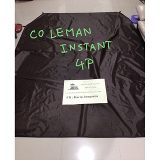 ลดล้างสต๊อก กราวชีท coleman instant 4p ของพร้อมส่ง  จัดส่งรวดเร็ว