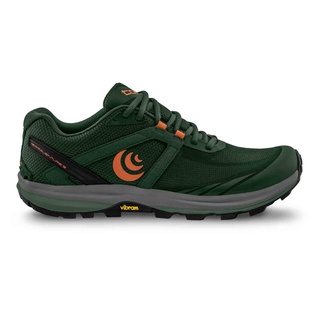 TOPO ATHLETIC TERRAVENTURE 3 MEN - DARK GREEN/ORANGE - รองเท้าวิ่งเทรลผู้ชาย