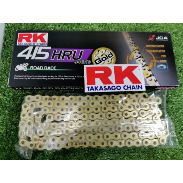 RK 415HRU-130L U-Ring โซ่ทอง moto 3 japan