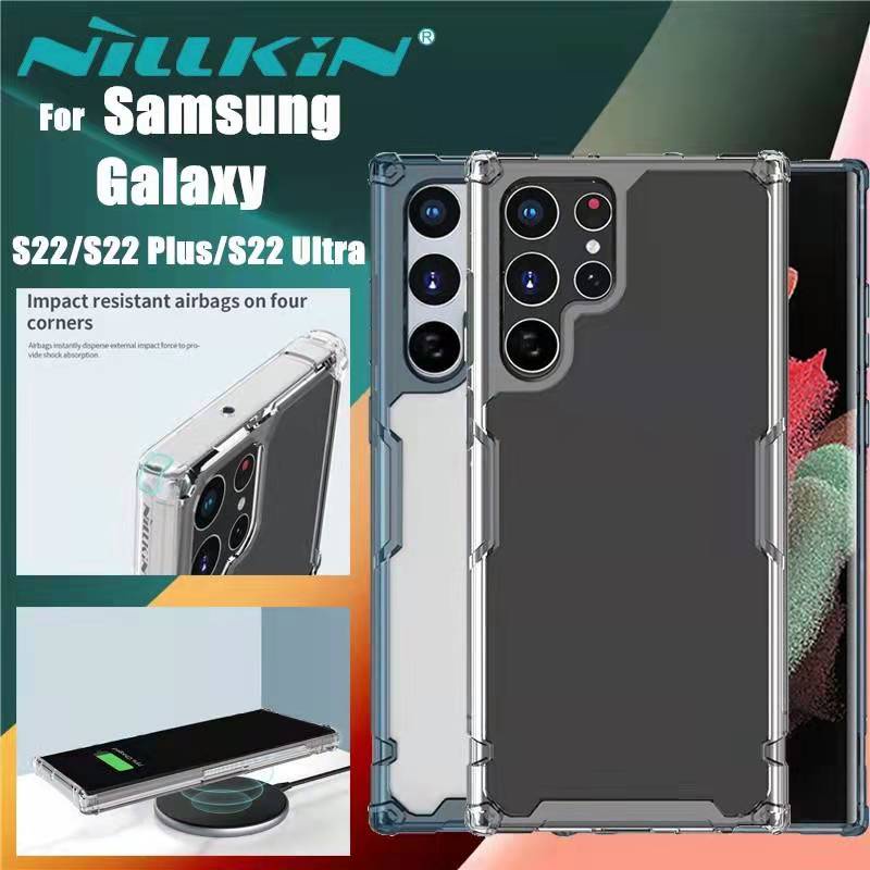 S22 Ultra(ของแท้100%)Nillkinเคส TPU For Samsung Galaxy S22 / S22 Plus / S22Ultra Nillkin Nature Pro TPU Case
