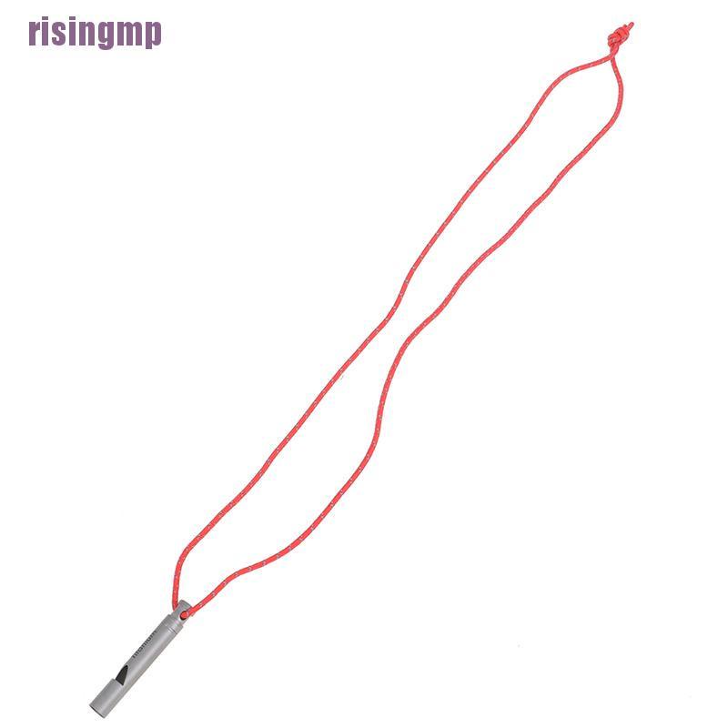 Ultraleichte Titan-Notfallpfeife Für Outdoor-Abenteuer - Nur 6g Leicht