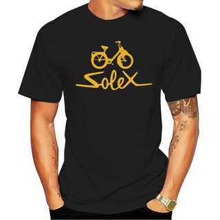 เสื้อยืดแขนสั้นลําลอง พิมพ์ลาย Velomoteur Velosolex Cyclomoteur สไตล์วินเทจ แฟชั่นเรโทร สําหรับผู้ชาย