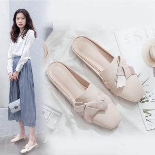 Women Ladies Girls Flat Summer Loafers Sandal Slipper Casual Lady Slip On Fashion Shoe Perempuan Kasut Cantik