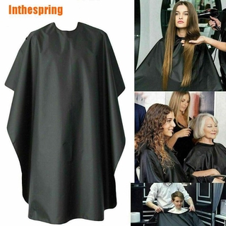 (Inthespring) เสื้อคลุมกันเปื้อน สีดํา สําหรับ