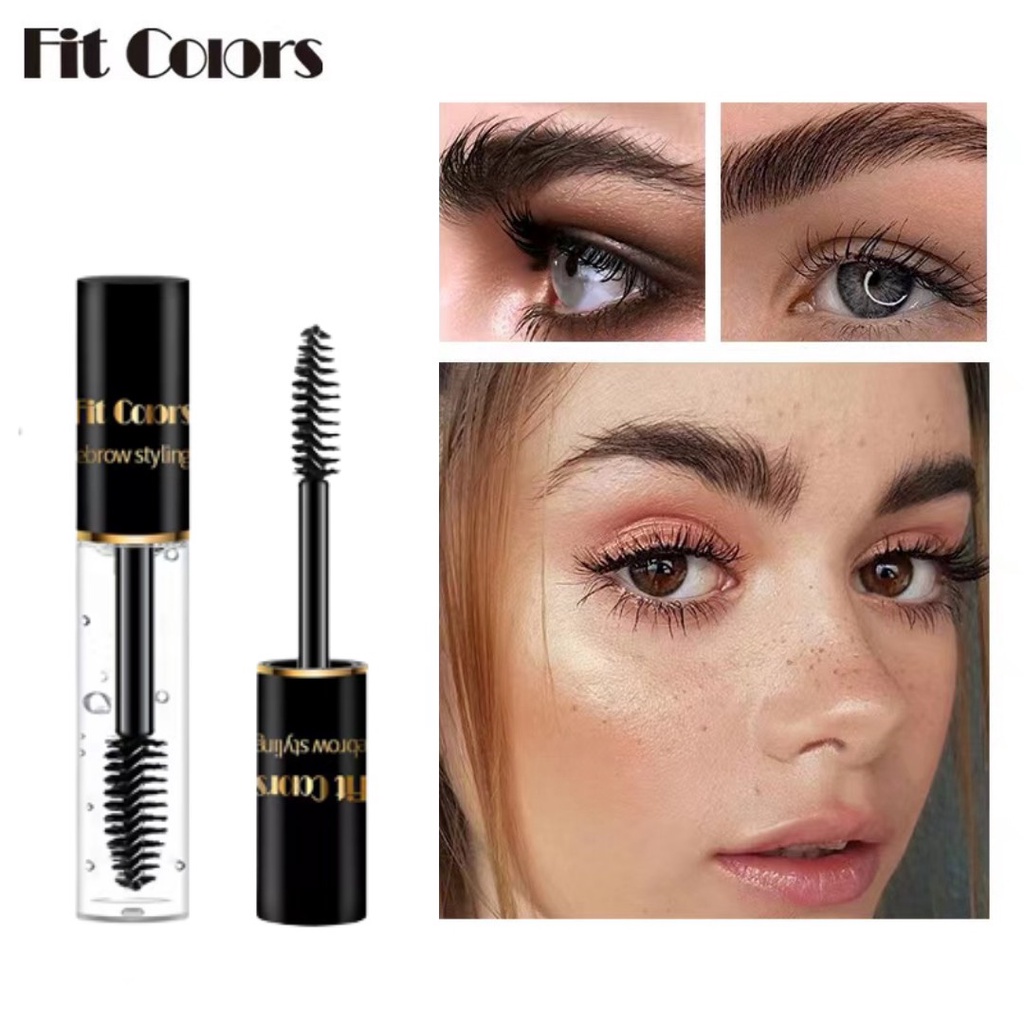 Fit Colors มาสคาร่าใส มาสคาร่าปัดคิ้วตั้ง เจลล็อคคิ้วตั้ง เจลปัดคิ้ว แว๊กคิ้วตั้งคิ้วฟู กันน้ำ ติดทน Brow Styling Gel