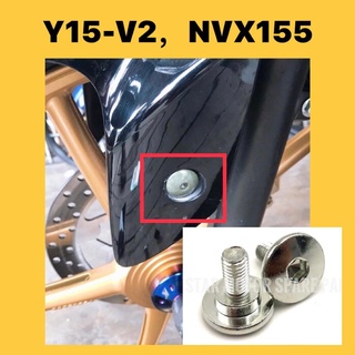 น็อตสกรูบังโคลนหน้า สําหรับ YAMAHA YSUKU Y15ZR V2 Y15-V2 Y15ZR Y15 V2 SAMA NVX 155