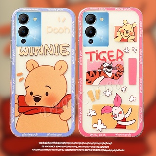 ใหม่ เคสโทรศัพท์มือถือแบบนิ่ม Infinix Note 12 G96 G88 VIP 11 NFC Smartphone Case Lovely Cute Cartoon Bears Shockproof Phone Casing Reno Soft Back Cover Note12 Note12G96