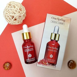 One Spring Red Pomegranate Fresh Moisturizing Essence 15 ml. เซรั่มทับทิม