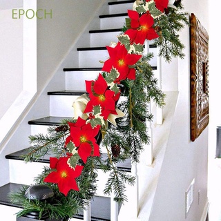 Epoch สายไฟ Led 10ดวงลายดอกไม้สําหรับตกแต่งคริสต์มาส 2 เมตร