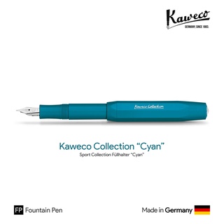 Kaweco Collection "Cyan" Fountain Pen - ปากกาหมึกซึมคาเวโก้คอลเลคชั่น ไซอัน