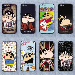 เคส Oppo  A39 / A57 ใช้เคสเดียวกัน  ลายชินจัง  ขอบนิ่มหลังแข็ง เคสมือถือ เคสโทรศัพท์ Case