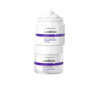 Lanbena Renewing Day And Night Cream 3A Retinol ครีมบํารุงผิว ต่อต้านริ้วรอยแห่งวัย กระชับผิว ลดเลือนริ้วรอย 30 กรัม