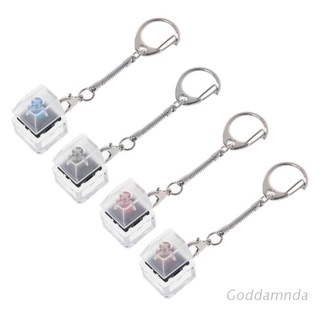 GODD  Gateron MX Switch Mechanical Switch Keychain For Keyboard Switches Tester Kit Without LED Light Toys Stress Relief Gifts