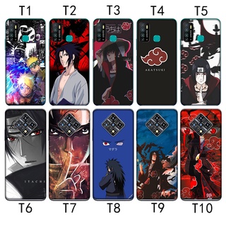 เคสโทรศัพท์มือถือ แบบใส ลายโลโก้นารูโตะ Akatsuki Sasuke สําหรับ Asus Zenfone Max M1 M2 Shot ZB570TL ZB601KL ZB602KL Pro Plus RCZ56