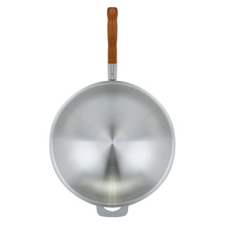 kitchenware WOK ZEBRA VITALUX 34CM Kitchen equipment Kitchen equipment เครื่องครัว กระทะลึก 34 ซม. Vitalux 3 ชั้น หัวม้า