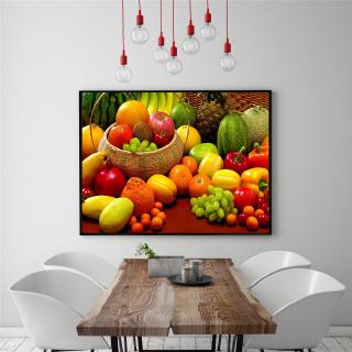 Green Fruits Lemon Wall Art Pictures Food Painting Kitchen Decor Canvas Painting Posters and Prints Living Room