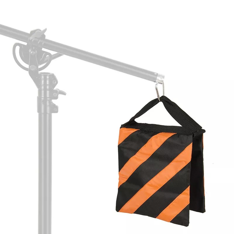 8kg Capacity Boom Arm Tripod Sand Bag Durable Heavy Duty Canvas Sandbag Orange, yellow, blue for photography