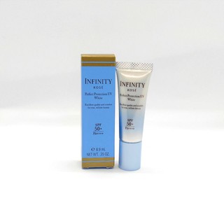 INFINITY KOSÉ PERFECT PROTECTION UV WHITE 10 g.ครีมกันแดดเนื้อละมุน