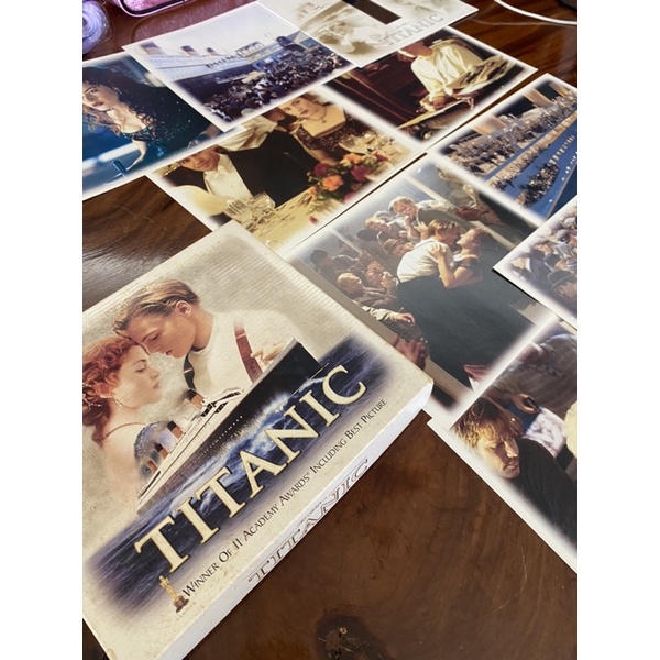 Box set titanic 1997 (ม้วนvdo)งานสะสม หายาก