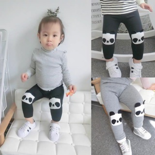 Legging(ส่งจากไทย เร็ว1-2วัน) 1ขวบ-12ขวบ/เด็กลายหมีผ้าสเปนเน็ตไม่เป็นขุย