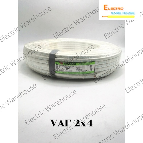 สายไฟ VAF 2x4 (ยาซากิ)