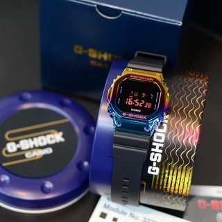 G-Shock ยักษ์เล็ก Metal Face Limited Rainbow Shanghai Nights GM-5600SN-1