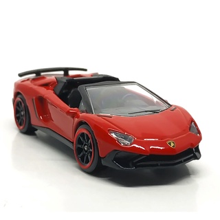 Majorette Lamborghini Aventador SV Roadster - Red Color /Wheels 8SBRL /scale 1/64 (3 inches) no Package