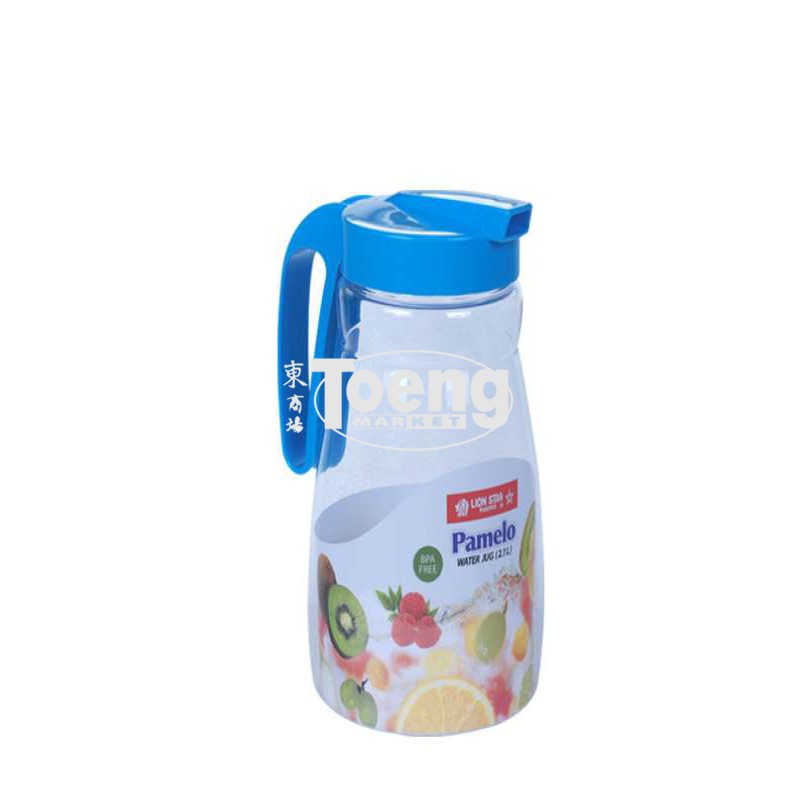 PAMELO 2.1 LT TRANSP LS WATER JUG / JUG พลาสติกพลาสติก / LION STAR