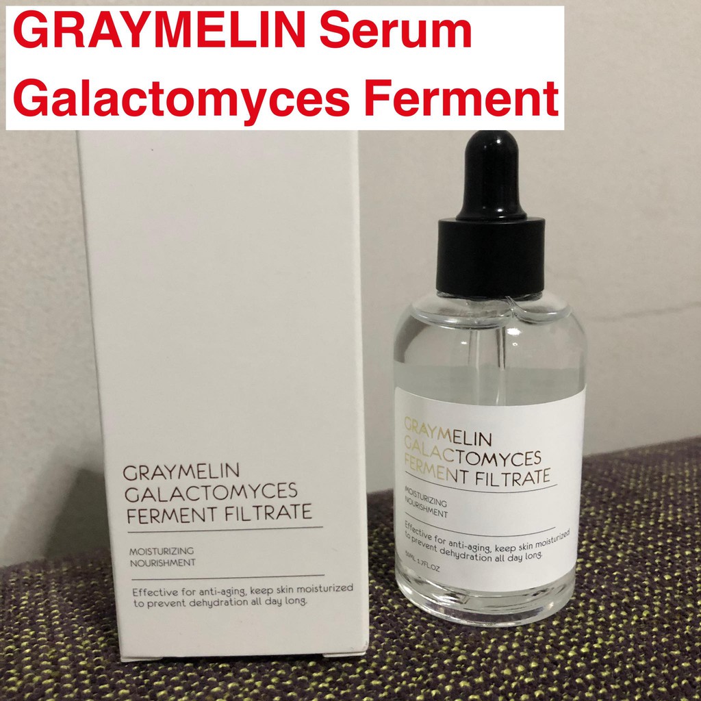 (แท้ 100% / พร้อมส่ง / ถูกสุด) Graymelin Galactomyces Ferment Fil Trate Moistuizing Nourishment 50 m