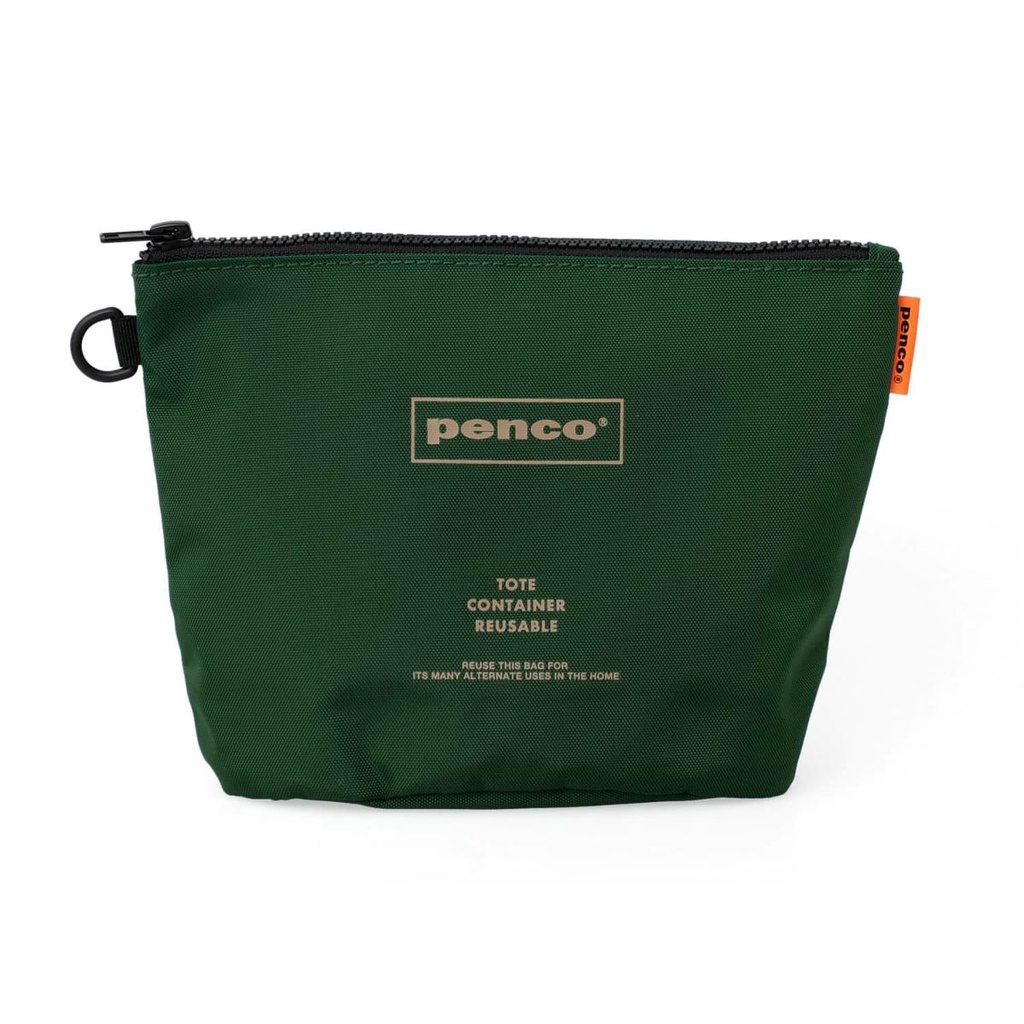 Penco Bucket Pouch Dark Green (HGB302-DGN) / ถุง Bucket สีเขียวเข้ม แบรนด์ Penco จากประเทศญี่ปุ่น