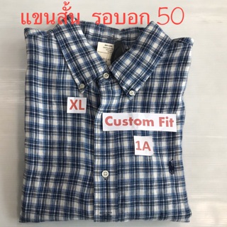 🎈Ralph Lauren เสื้อเชิ้ตแขนสั้น ผู้ชาย ของแท้