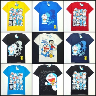 ไซส์ FF อก 42 นิ้ว เสื้อยืดเด็กโต โดเรม่อน Doraemon (สินค้าลิขสิทธิ์)เสื้อยืดอินเทรนด์