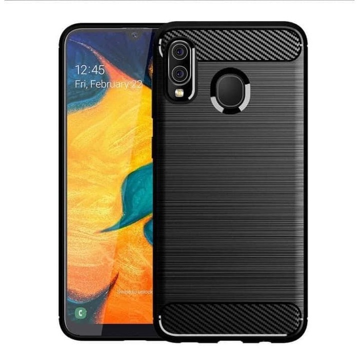 IPAKY CARBON FIBER CASE OPPO REALME 3 / 5 / C3 / 5 PRO / 6 / 6 PRO / 7 / 7i / 7 PRO - SOFT CASE FIBE