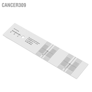 Cancer309 ไม้โปรแทรกเตอร์จัดตําแหน่งตลับหมึก อะคริลิค Lp Phono Stylus สําหรับวัด