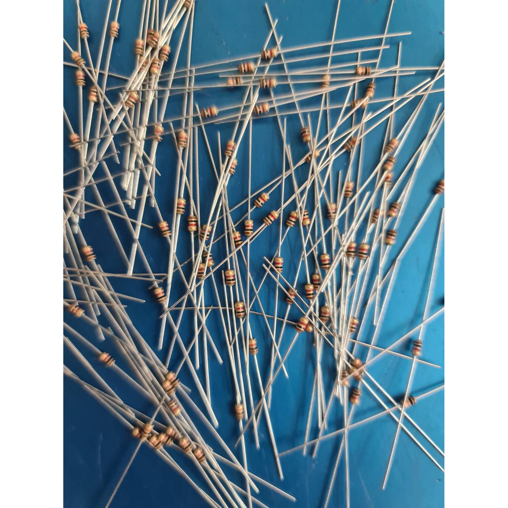 0000211 R1k 1/8 W ตัวต้านทาน ตัว R Resistor 1 pcs อาร์ 1 เค  50 ตัว
