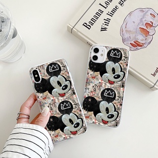 mickey เคสไอโฟน 13 pro max case cartoon mouse iPhone 13 12 11 promax เคส 7 8 Plus Se 2020 8พลัส X Xr Xs Max cover