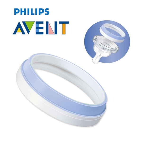 อะไหล่ ขวดนม Avent - Philips AVENT PP Bottle Adaptor Ring :: วงแหวนกันรั่วซึม สำหรับขวดขุ่น PP (1 ชิ้น) #AVS07