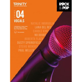 Trinity College London Rock &amp; Pop 2018 Vocals Grade 4 (TCL017291)