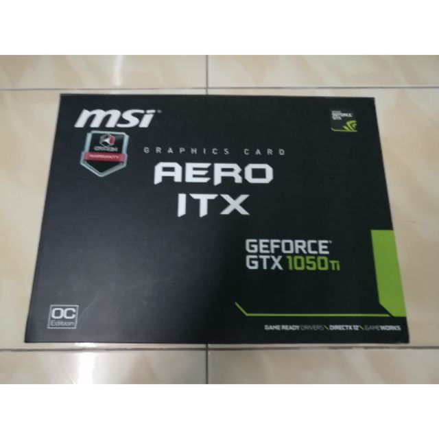 MSI GTX 1050TI  AERO ITX  OC edition [มือ2]