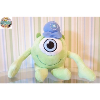 🟢ตุ๊กตาติดกระจกไมค์ใส่หมวก (Monster Inc) 🟢เนื้อเนียน