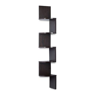 Saganizer : SGN802024* ชั้นวางของ corner shelf brown corner shelf