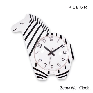 KLEAR Zebra Wall Clock นาฬิกาแขวนผนัง ม้าลาย : K319