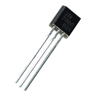 2N7000 2N7002 NDS7002A MOSFET N-channel 60 V, 1.8 Ω, 0.35 A TO-92 SOT-23