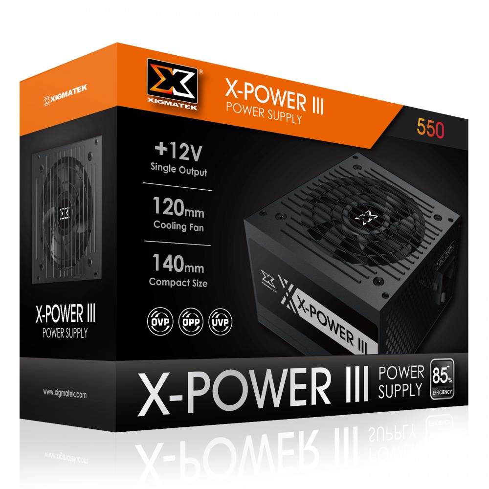 แหล่งพลังงานคอมพิวเตอร์ Xigmatek XPOWER III 550 500W